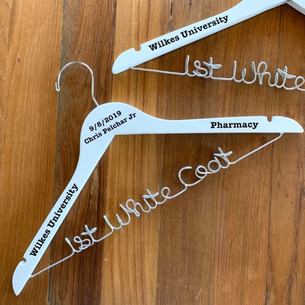 White Coat Hanger